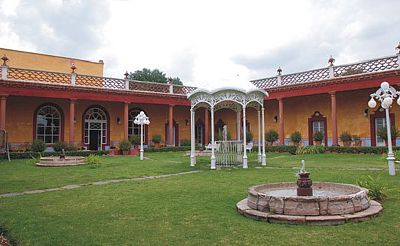 Jardín de la Hacienda San MIguel Ometusco